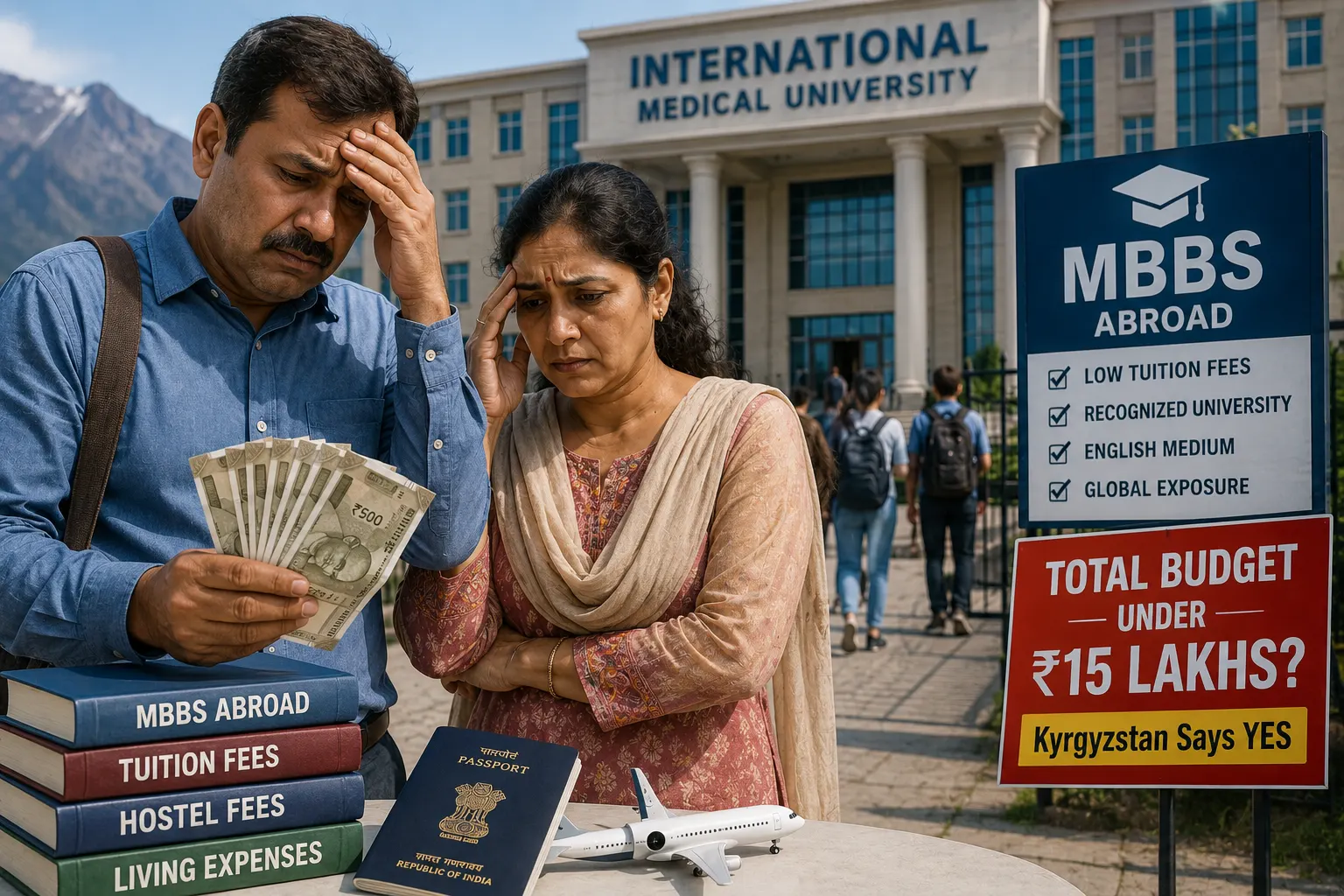 are you able to study MBBS abroad below ₹15 Lakhs? Kyrgyzstan Says yes